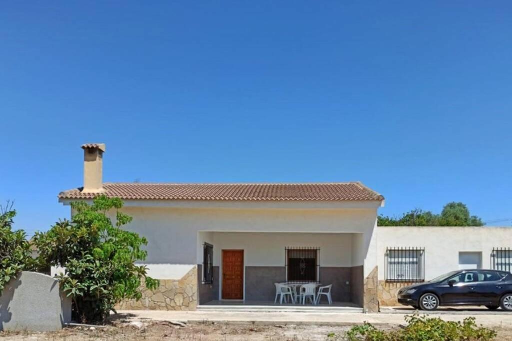 Villa Rustica Privada Con Gran Chalet Y Piscina Elche Exterior foto
